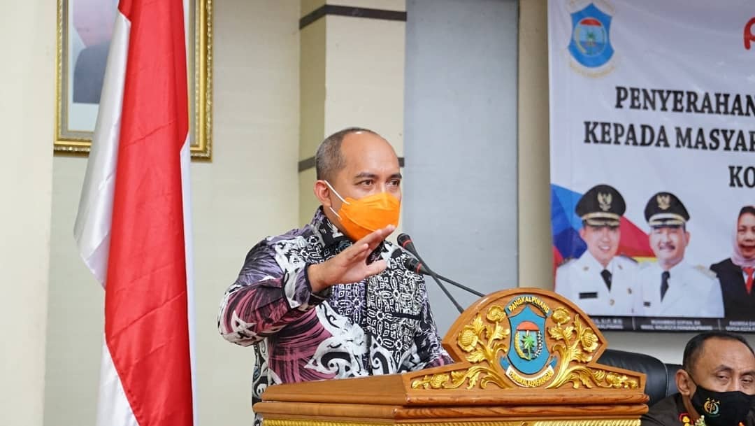 Wali Kota Pangkalpinang, Maulan Aklil.