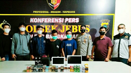 Dua pencuri toko di Jebus diamankan polisi