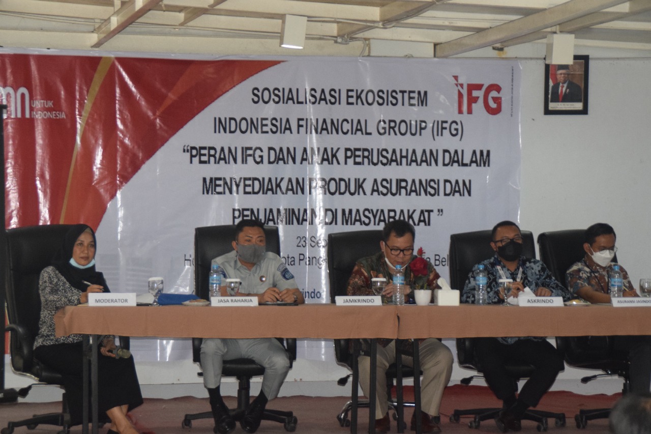 Anggota DPR RI Zuristyo Firmadata, S.E.,M.M Fraksi Partai Nasdem Daerah Pemilihan Provinsi Kep. Bangka Belitung menggelar Sosialisasi Asuransi dan Penjaminan Indonesia Financial Group (IFG).