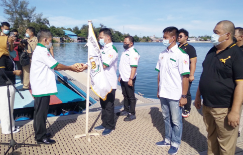 Wakil ketua bidang organisasi Pemprov PSTI Kep Bangka Belitung, Rizal, S.Pd melantik Ketua dan pengurus Persatuan Sepak Takraw Indonesia (PSTI) Kabupaten Belitung Timur (Beltim) periode 2021 - 2025.