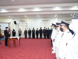 Tutup Tahun 2021, Wali Kota Pangkalpinang Merotasi 19 Pejabatnya