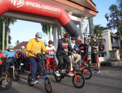 Masyarakat Pangkalpinang Antusias Ikut Gowes Bersama Sobat Molen