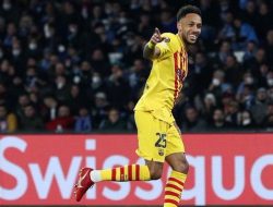 Mantan Arsenal Cetak Satu Gol, Aubameyang Dapat Pujian Xavi Hernandez