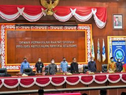 DPRD Gelar Rapat Paripurna Perubahan AKD