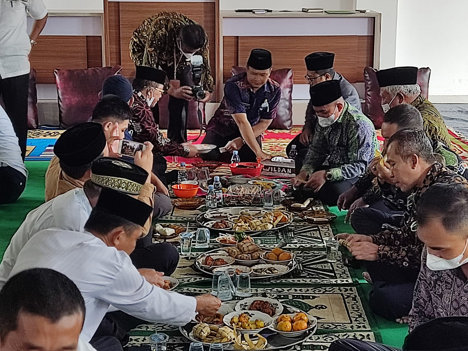 Wali Kota Pangkalpinang Maulan Aklil menghadiri kegiatan Peringatan Isra Miraj Nabi Muhammad SAW 1443 Hijriah di Kementerian Agama RI Kantor Pangkalpinang.