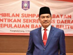 Sekda Bangka Belitung, Naziarto. Net