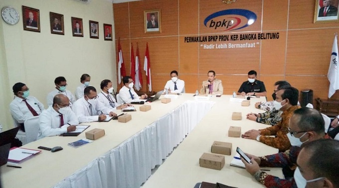 KPK gelar rakor pemberantasan korupsi se-Provinsi Babel. Sumber akun resmi KPK RI