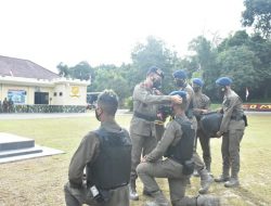 Pesan Kapolda Babel Untuk Bintara Dan Tamtama Brimob Usai Pembaretan