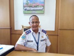 K.A Tajuddin saat menjabat sebagai Kadishub Bangka Belitung.