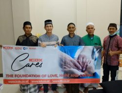 ICDX Bagikan 2 Ton Beras Untuk Warga Pangkalpinang