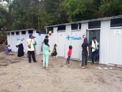 Tingkatkan Kenyamanan Pemudik, PT Timah Tbk Dirikan Toilet Umum di Pelabuhan Tanjung Kalian