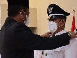 Bupati Belitung Timur Lantik 18 Kades Terpilih, Burhanudin: Pahami Karakteristik Masyarakat