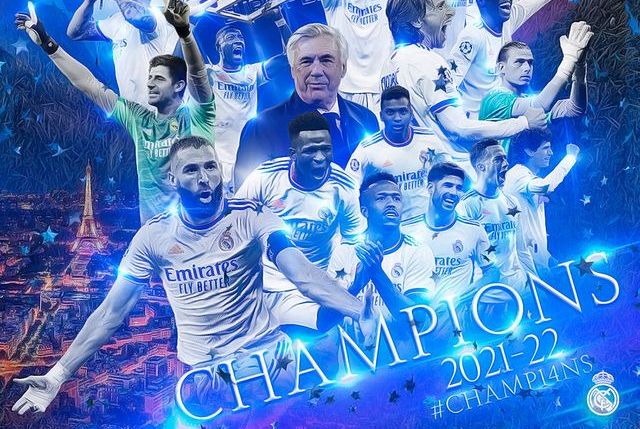 20220529 Real Madrid Juara Liga Champions Eropa
