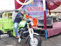 Ajak Masyarakat Jaga Kebersihan Lingkungan, PT Timah Tbk Serahkan Motor Roda Tiga ke Kampung Nelayan II Sungailiat