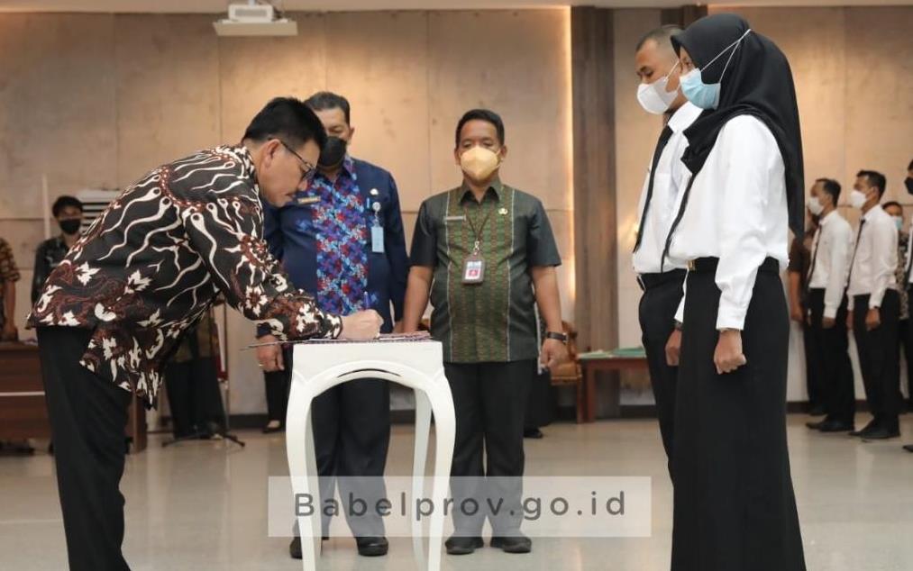 20220603 Pelantikan PPPK Pemprov Babel 2022