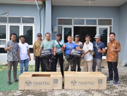 Tingkatkan Hasil Tangkapan, Nelayan Bangka Dapat Bantuan 4 Unit Mesin Tempel dari PT Timah Tbk