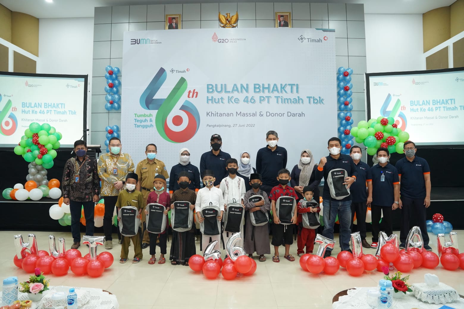 20220627_Emiten Berkode TINS mulai menyelenggarakan rangkaian kegiatan Bulan Bakti mulai 27 Juni hingga 6 Agustus 2022.