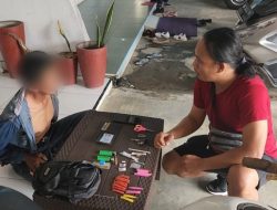 Pengedar Sabu Panik Motor yang Tadinya Mogok Ternyata Bisa Nyala Oleh Polisi