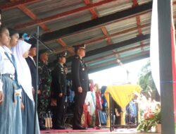Kapolsek Payung Pimpin Upacara Peringatan Detik-detik Proklamasi Kemerdekaan