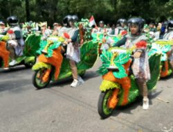 Tim Karnaval Kendaraan Hias PT Timah Tbk Kembali Sabet Juara di Bangka Barat