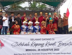 Jaga Kelestarian Adat, PT Timah Tbk Dukung Sedekah Kapong Kundi Bersatu di Desa Kundi