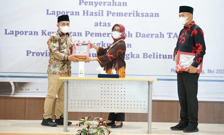 Lima Kali Berturut, Pemkot Pangkalpinang Kembali Raih Opini WTP