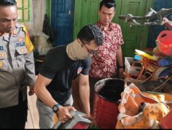 Solar Subsidi Dipindahkan dari Dump Truk, Polisi Temukan 1 Ton BBM di Rumah Warga di Pangkalpinang