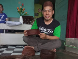 Momen Bertemu Dirut PT Timah Tbk, Suriadi Gencar Pasarkan Kopiah Resam Aloeng Handycraft Asal Dendang