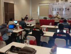 AJI Pangkalpinang dan Google Gelar Pelatihan Cek Fakta Radio, Cegah Penyebaran Hoax Audio