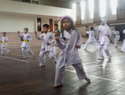 Jelang Porprov 2023, PT Timah Berikan Fasilitas Latihan Bagi Atlet Karate Bangka Barat