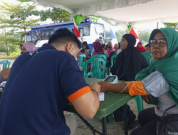 Hadir di Pesta Rakyat Teluk Rubiah, Mobil Sehat PT Timah Tbk Diserbu Warga