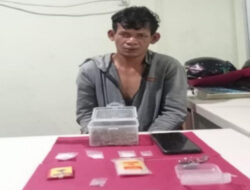Sempat Kabur dan Sembunyi di Semak-semak, Pengedar Sabu dan Ganja Berhasil Dibekuk