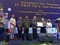 Menjaga Kebersamaan dalam Bingkai Kebhinekaan, Perayaan Natal Oikumene Karyawan PT Timah Tbk Berlangsung Semarak