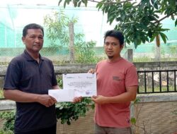 Jelang Ramadhan, PT Timah Tbk Serahkan Bantuan ke Masjid Muhajirin Karimun