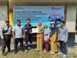 Mobil Sehat PT Timah Tbk  Berikan Pelayanan Kesehatan Bagi Masyarakat di Desa Paku