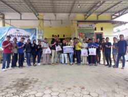 PT Timah Tbk Kembali Bagikan Ratusan Paket Sembako Bagi Warga Bangka Barat 