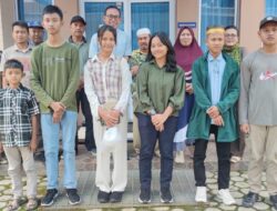 Lima Pelajar dari Karimun yang Lolos Program Kelas Beasiswa PT Timah Tbk di SMAN 1 Pemali Diberangkatkan ke Bangka Belitung