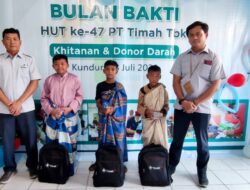 Puluhan Anak di Kabupaten Karimun Ikuti Khitanan Massal PT Timah Tbk, Tujuh Anak Panti Asuhan Al Muhajirin Ikut Dikhitan
