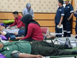 Donor Darah Bulan Bakti PT Timah Tbk Kumpulkan Puluhan Kantong Darah