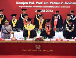 Komjen Pol. Petrus Reinhard Golose Resmi dikukuhkan Sebagai Guru Besar PTIK