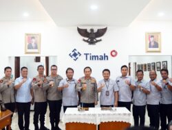 Perketat Pengamanan Obvitnas dan Konsesi, Dirut PT Timah Tbk Teken Adendum Naskah Kesepahaman dengan Kapolda Babel