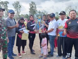 Selama 12 Tahun PT Timah Tbk Dukung Piala Bergilir Kasti Kecamatan Gantung