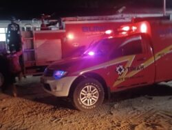 PT Timah Tbk Sigap Bantu Padamkan Kebakaran di Bangka Barat