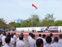 Peringati Hari Kesaktian Pancasila, Ratusan Insan Timah Ikuti Upacara