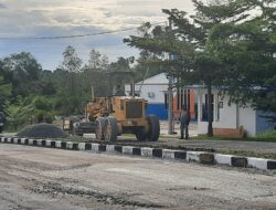 BPJN Babel Kucurkan Rp4,4 Miliar, Perbaiki Jalan Menuju Pelabuhan Tanjungkalian