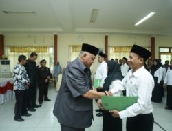 Bupati Bangka Barat Lantik 34 PPPK, Sukirman Berharap Dapat Meningkatkan Kinerja Pemerintah