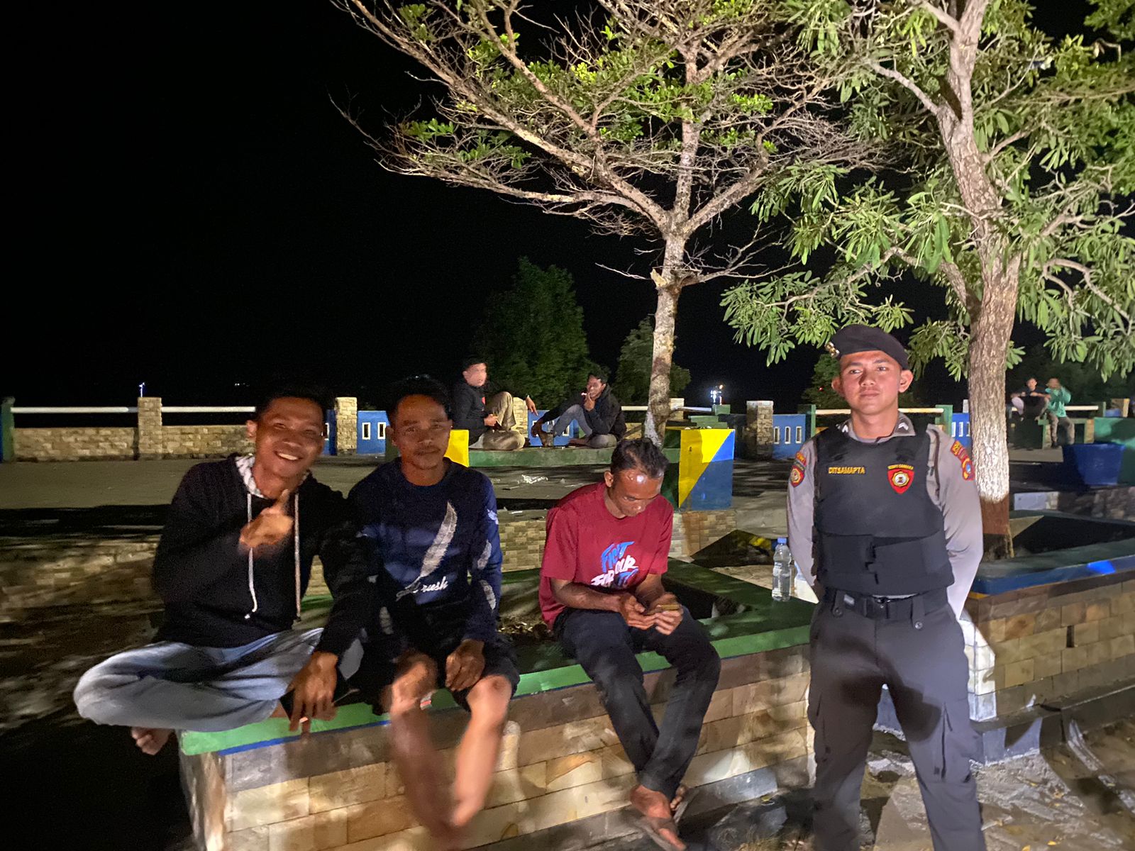 Jajaran Polres Bangka Barat gelar patroli guna menjaga Kamtibmas selama tahapan Pemilu 2024. (Ist/Humas Polres Bangka Barat)