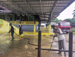 Mobil Damkar Dikerahkan untuk Tangani Banjir di Kampung Ulu Kecamatan Muntok, Warga Terpaksa Mengungsi Sementara