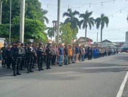 Ribual Personel Siap Terjun Amankan Perayaan Malam Tahun Baru 2024, Polda Babel Ingatkan Masyarakat untuk Jaga Ketertiban