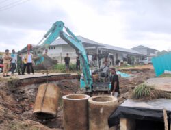 Pemkab Babar Segera Perbaiki Jalan Putus di Desa Cupat-Teluk Limau